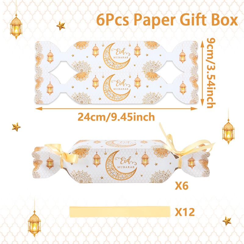 White Gold candy box*6pcs