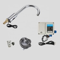 Robinet mitigeur automatique pour salle de bain, chaud et froid, infrarouge, robinet de lavabo, robinet automatique sans contact, robinet à capteur instantané