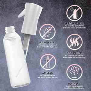 Custom logo High Quality 200ml 300ml Plastic Salon Hair Fine <b>Mist</b> Water Sprayer for Barber Continuous Spray <b>Bottle</b> - Product Image 4