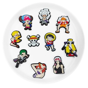 2D Chaussures Décoration Charmes Cartoon Anime One Pieces Luffy Zoro Chopper DIY PVC souple Sacs Ornements Sabot Charms Chaussures Accessoires - Product Image 5