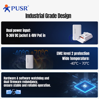 Routeur 4G LTE extérieur PUSR CPE 300 Mbps WEP WiFi double ports Ethernet alimentation PoE étanche IP65 bande mondiale USR-AP510