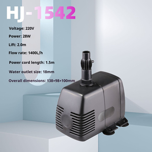 SUNSUN pompa air hidroponik, Aksesori sistem hidroponik peralatan pertanian 22W 1.6m 1000L/h - Product Image 6