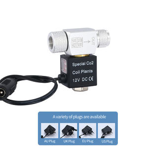 Válvula solenoide de aluminio de alto rendimiento ZRDR, regulador magnético de <span class=keywords><strong>CO2</strong></span> para plantas de Acuario, filtro de tanque de peces de corte nocturno de - Product Image 6