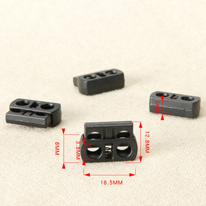 Boucles à clip en alliage avec œillets 10,1 mm pour vêtements, boucle à ressort en métal durable - Product Image 3