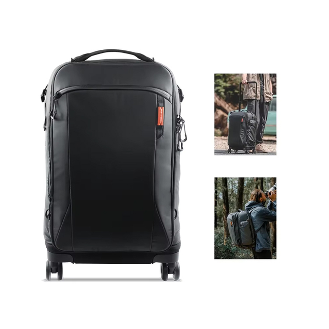 PGYTECH Professional Photography Trolley Rolling Backpack DSLR Camera Bag Waterproof Scratch Resistant Outdoor Travel Case