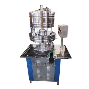 2000 Bottles Per Hour Semi Automatic Drinking Juice Liquor Vinegar Liquid Miniral Water Filling Plant Machine