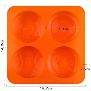Molde de silicona ecológico para velas con forma personalizada, reutilizable, para resina DIY, sin BPA, OEM, ODM, serigrafía - Product Image 2