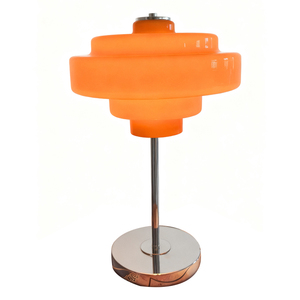 Contemporary Design Conch Glass Desk Lamp with Metal Base Night <strong>Light</strong> <strong>Table</strong> Lamp - Product Image 2