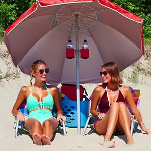 Parapluie de piscine extérieur robuste 360 degrés parapluie commercial extérieur coupe-vent parapluie auvent toit extérieur - Product Image 6