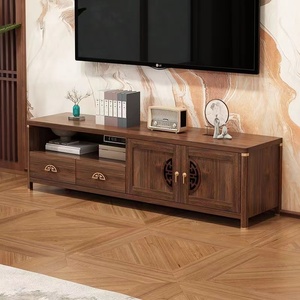 Phòng Khách Nhà Phong Cách Trung Hoa Mới Tủ Tivi Đa Năng Tủ Bảo Quản Gỗ Chắc Chắn Bàn Cà Phê Giá Để Tivi - Product Image 6