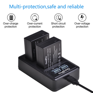 DMW-BLC12 blc12 blc12e LED USB 2 cổng chargerfor Pana Sonic Lumix DMC FZ1000 gx8 G7 G6 G5 G85 fz200 fz300 GH2 DC-G95 G90 máy ảnh - Product Image 6