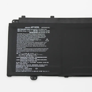 AP15O5L AP1505L AP15O3K AP1503K KT.0030G.008 แบตเตอรี่ทดแทนสำหรับเอเซอร์ Swift 5 SF514 SF515 Spin <span class=keywords><strong>SP513</strong></span>-<span class=keywords><strong>52N</strong></span> Aspire S5-371 - Product Image 3