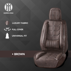 Fundas de Asiento para Auto Marcan Marcan Serie RUBIN, Tela Premium, Ajuste Universal, Protector de Asiento Envolvente, Multicolor - Product Image 4
