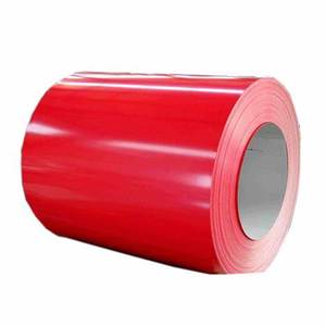 Prepainted 1015 mạ kẽm sóng màu Coated cuộn dây ppgi & ppgl dòng lợp kim loại tấm sắt kẽm thép cuộn dây - Product Image 1