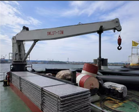 Grue marine pliable robuste, structure robuste et résistante à la corrosion pour des opérations offshore fiables