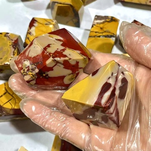 Cristal naturel poli de haute qualité, jaspe Mookaite poli de <span class=keywords><strong>forme</strong></span> libre pour la décoration de la maison - Product Image 2