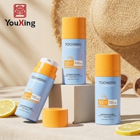 Emballage de pompe à lotion en forme de cylindre en matériau PS double couche haut de gamme, impression à l'écran, 40 ml, sérum pour le soin de la peau, nettoyant visage