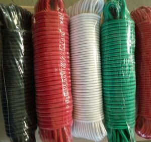 Cuerda Elástica de Látex de 100m, Colorida, Tejida, Ajustable, para Fitness, Trampolín, Salto Bungee - Product Image 3