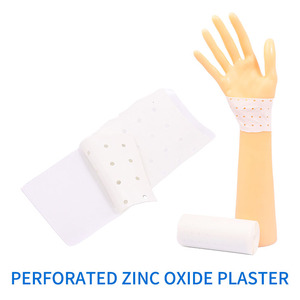 Hot Selling Hospital Medical Protection Sports Fixed Bandage Tooth <b>Edge</b> Cotton <b>Plastic</b> <b>Edge</b> Zinc Oxide Tape - Product Image 6