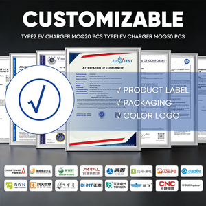 เครื่องชาร์จรถยนต์ไฟฟ้าสำหรับที่อยู่อาศัย 7kW รุ่นใหม่ แบบที่ 2 โหมด 3 พร้อมระบบตั้งเวลาชาร์จที่บ้าน ควบคุมผ่านแอปอัจฉริยะ ตรวจสอบด้วย RFID ติดตั้งง่าย ดีไซน์สวยงาม สีดำ 32A - Product Image 5