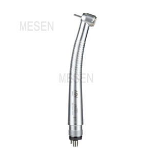 Pièce à main dentaire haute vitesse Mesen Mg13 Turbine Silver, instrument de classe I pour la préparation et le polissage des dents - Product Image 1