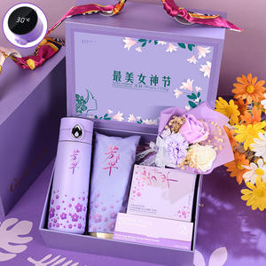 Youth Women's Day <b>Gift</b> <b>Set</b> <b>Luxury</b> Metal Promotional Novelty <b>Gifts</b> For Elders And Mentors Exquisite Personal <b>Gift</b> - Product Image 1