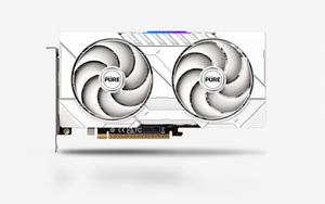 Nueva Tarjeta Gráfica SAPPHIRE 9060XT 16G D6 OC PURE ARGB Blanca con Dos Ventiladores, GPU RX9060 para PC de Escritorio y Juegos, 2025 - Product Image 2