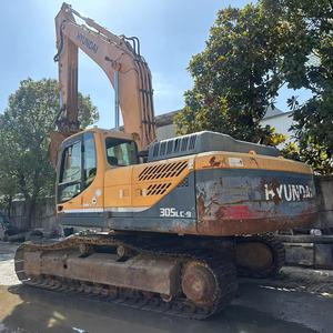 Excavadora Hidráulica de 30 Toneladas, Hyundai 305LC-9 de Alta Calidad, Usada en Buenas Condiciones, Motor Cummins 305LC-7 R305 - Product Image 2