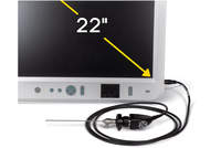 Sistema de Endoscopia Animal Todo en Uno con Grabación de Video para Cirugía con Endoscopio Rígido, Pantalla LCD de 22 Pulgadas