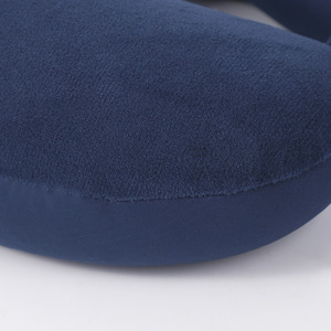 Cuscino da Viaggio a U Personalizzabile con Logo, Disponibile in Molti Colori, Cuscino per Collo in Schiuma a Particelle per Adulti, Ideale per Aereo - Product Image 4
