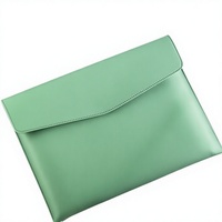 Porte-documents A4 en PU grande capacité, sac de classement de haute qualité, personnalisable avec logo pour réunions, affaires, étudiants, promotion