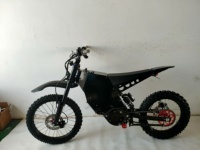 Motocyclettes chinoises à grande vitesse 130 km/h Moto électrique Adulte 72V75AH Moto