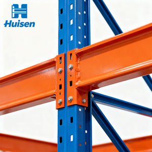 Sistema de Estanterías Metálicas <span class=keywords><strong>Huisen</strong></span> de 7 Niveles, Estantería de Vigas para Paletas, Estantería de Alta Resistencia - Product Image 6