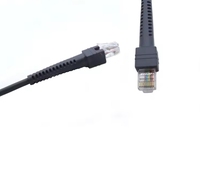 3M gris RJ45 a 9pin DB9 hembra RS232 sensor serie Cable de escáner de código de barras para escáner datalogic CAB-463 CAB463
