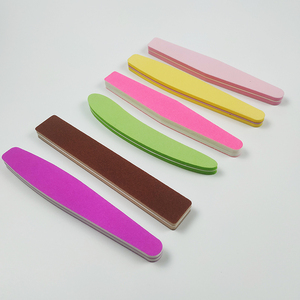 Professionnel <span class=keywords><strong>Émeri</strong></span> <span class=keywords><strong>Lime</strong></span> À Ongles Zèbre 100/180 Éponge pour L'art D'ongle - Product Image 1