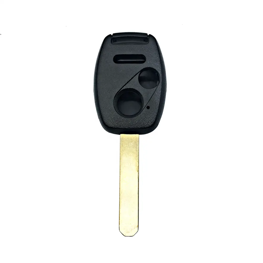 Reemplazo 2 + 1 de 3 botones de control remoto coche llave Fob cubierta para Honda CRV con visión Auto