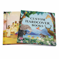 Impresión de Libros Infantiles Personalizados a Todo Color con Tapa Dura, Libro de Cuentos para Niños Personalizado para Uso Educativo
