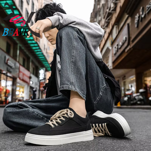 Nuevas Zapatillas Deportivas Casuales de Mezclilla para Hombre, Transpirables, de Verano, para Estudiantes, con Forro de Malla, Cordones Delanteros, Suela de Goma, a la Moda - Product Image 3