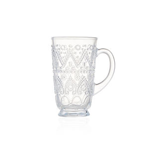 Vaso de Vidrio para Batidos de 400 ml, Personalizado, Transparente, para Café, Jugo, Agua, con Paredes Gruesas, Libre de BPA, Apto para Lavavajillas - Product Image 5