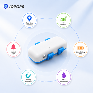 Dispositif de suivi d'animaux sans fil avec positionnement <span class=keywords><strong>GPS</strong></span> GSM GPRS 4G, alertes sonores et lumineuses, <span class=keywords><strong>compteur</strong></span> de pas et localisation en temps réel - Product Image 6