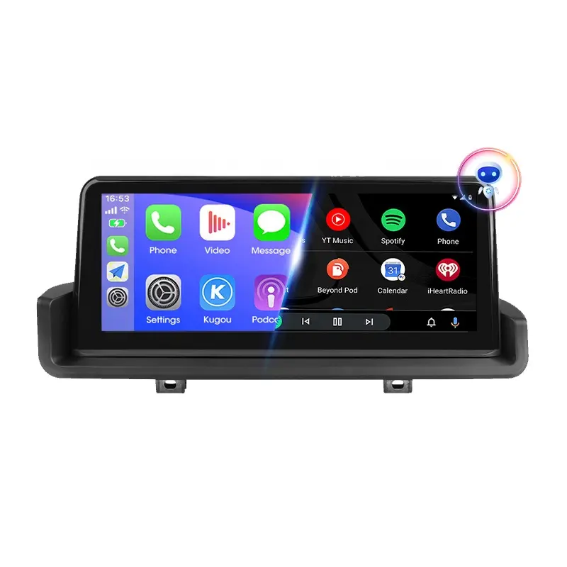 Jmance schermo QLED da 10.25 pollici 8 Core Android auto Carplay navigazione GPS 4G per BMW E90 E91 2005 - 2012 autoradio Stereo