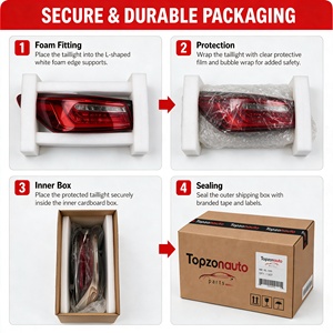 Pièces détachées automobiles Topzonauto, feu arrière de voiture pour Mazda Cx-50 <span class=keywords><strong>2022</strong></span> OEM VA40-51160 VC40-51150 - Product Image 2