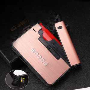 Egliao vendita calda in metallo <span class=keywords><strong>portasigarette</strong></span> accessori per fumare portatile custodia per sigarette <span class=keywords><strong>con</strong></span> <span class=keywords><strong>accendino</strong></span> - Product Image 4