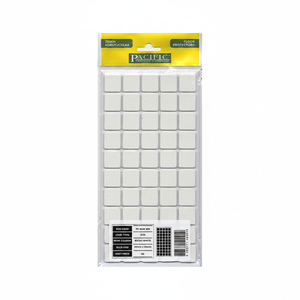 Almohadillas protectoras de suelo EVA autoadhesivas, color blanco, 20x20mm - Product Image 2