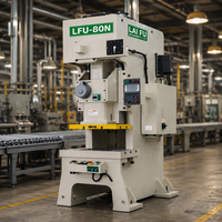 Nouvelle presse à estamper métallique haute vitesse 80T avec alimentation automatique, contrôle PLC haute précision, pour utilisation en usine de fabrication