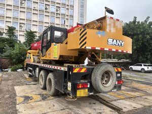 Grue sur chenilles d'occasion Sany STC250E5-1 25 tonnes avec moteur et boîte de vitesses PLC - Matériel de construction à prix réduit - Product Image 4