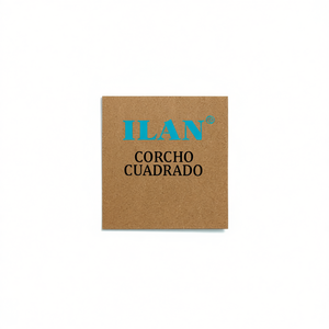 Pannello in Sughero Quadrato ILAN 10x10cm, 12 Pezzi per Decorazioni Artigianali - Product Image 1