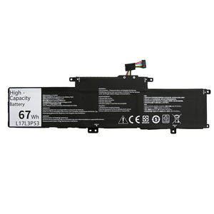 Batterie d'ordinateur portable de remplacement L17L3P53 67Wh pour ThinkPad S2 3ème génération L380 L390 TP00091A/B Lithium rechargeable en stock - Product Image 1