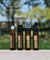 Bouteilles de stockage d'huile essentielle pour DoTERRA avec échelle flacon en verre épais vide trois styles flacons de parfum rechargeables