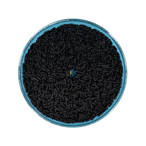 Extrudeuse à charbon actif 3mm H2s pour la récupération des solvants d'adsorption Désodorisant cylindrique pour la désulfuration Élimination de l'ammoniac - Product Image 1